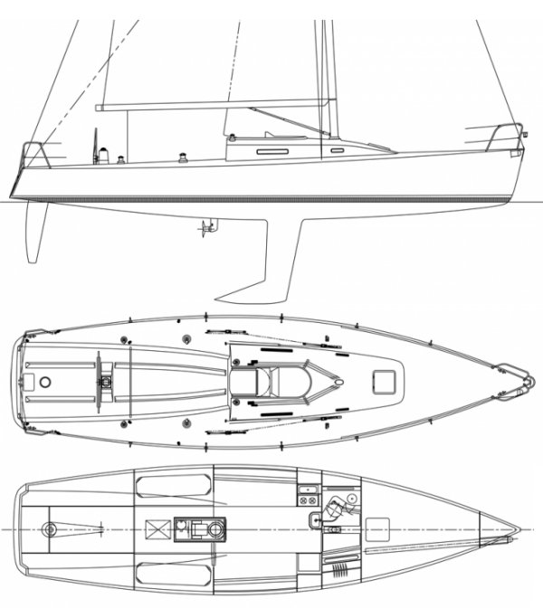 Drawing of J/125