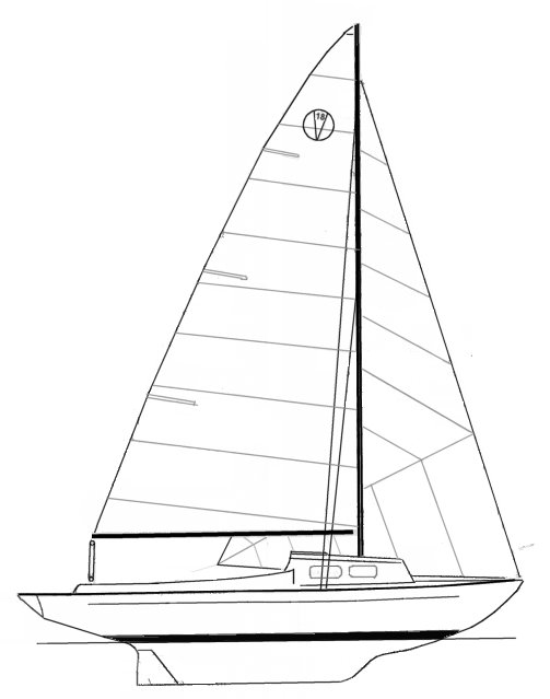 Drawing of Victoria 18