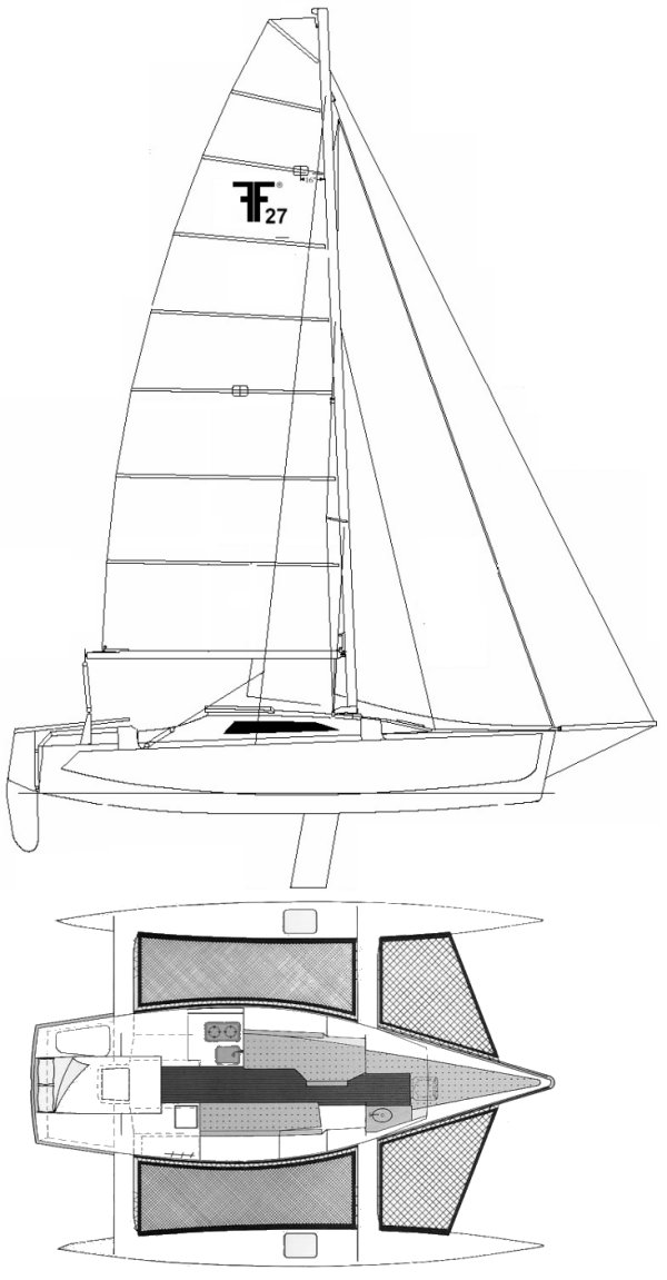 Drawing of Corsair 27