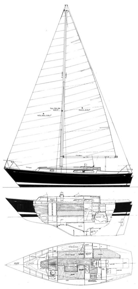 Drawing of Morgan 31 (Lavranos)