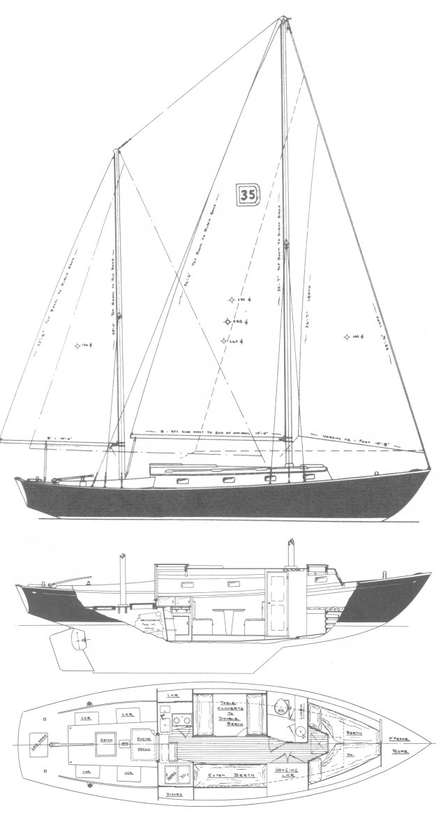 Drawing of Dickerson 35