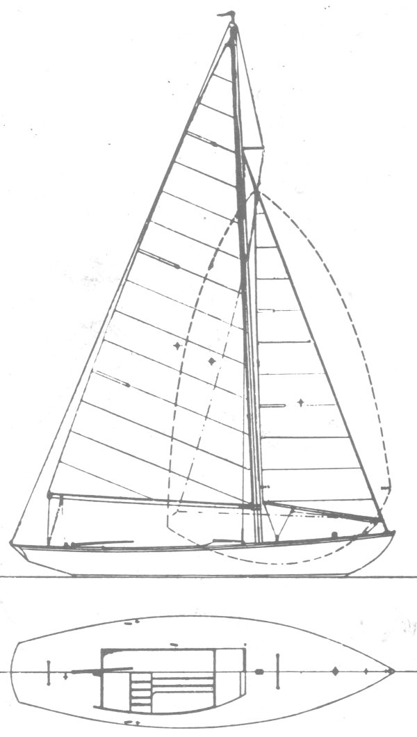 Drawing of Marlin 18 (Rhodes)