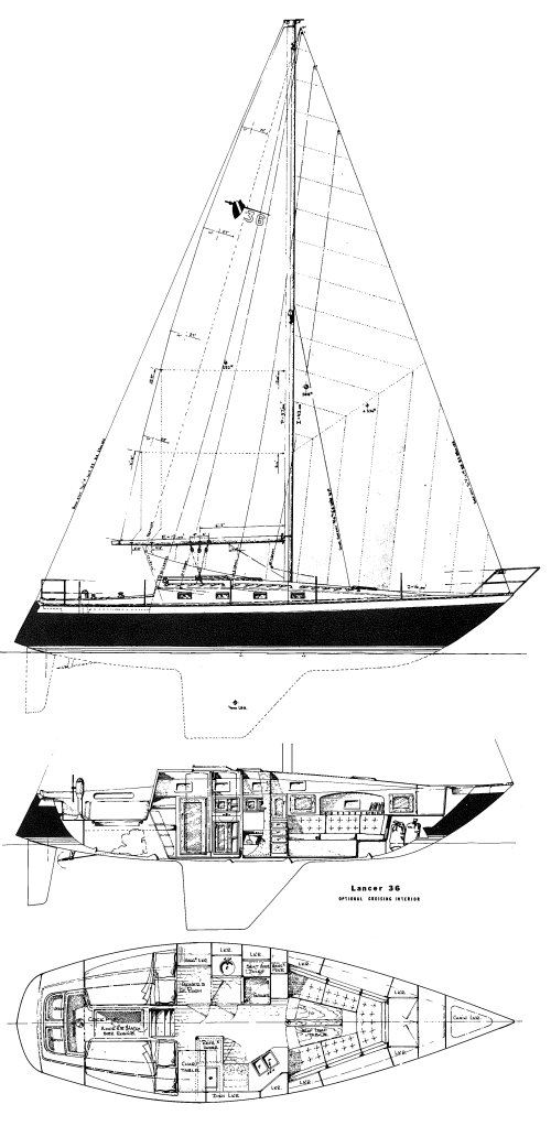 Drawing of Lancer 36