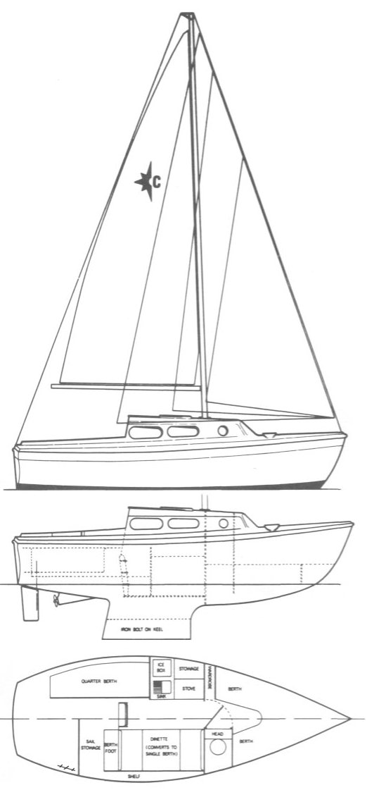 Drawing of Westerly Cirrus 22