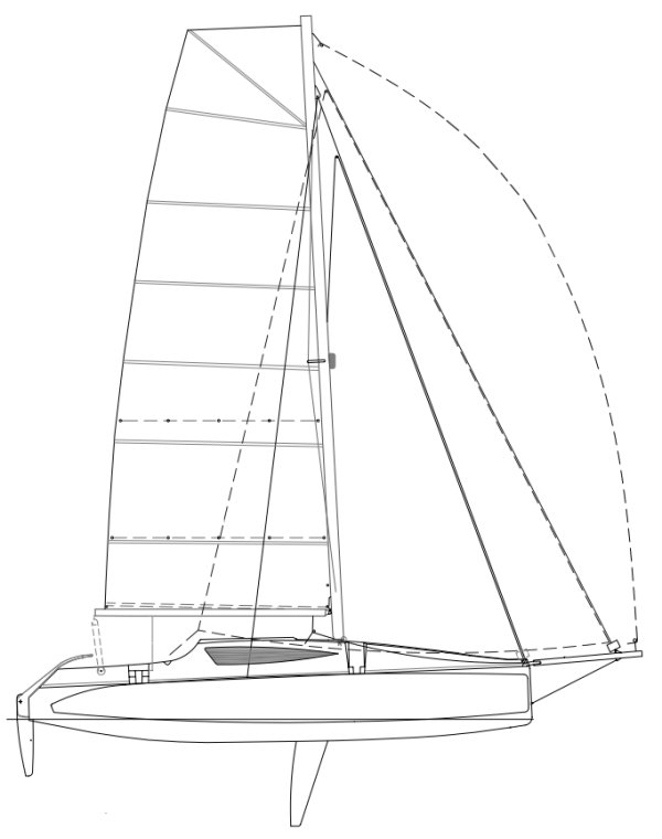 Drawing of Corsair Cruze 970