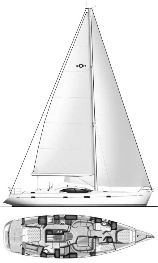 Drawing of Oyster 54 (Humphreys)