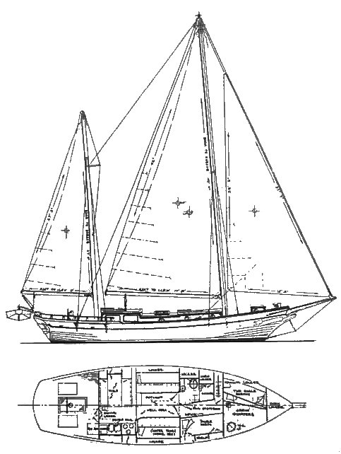 Drawing of Sea Wolf 40