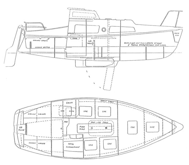Drawing of Dockrell 22