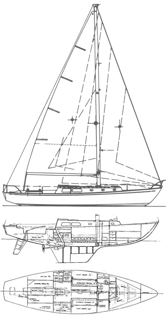 Drawing of Cal 40