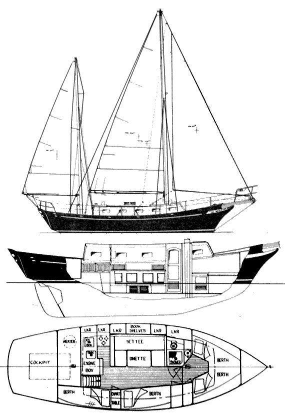 Drawing of Magellan 36