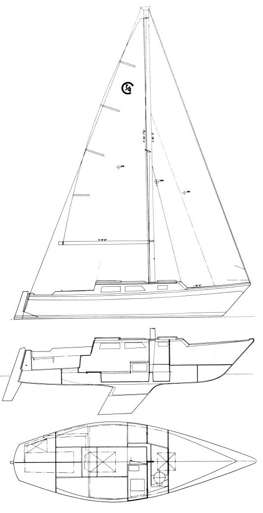 Drawing of Cal T/4