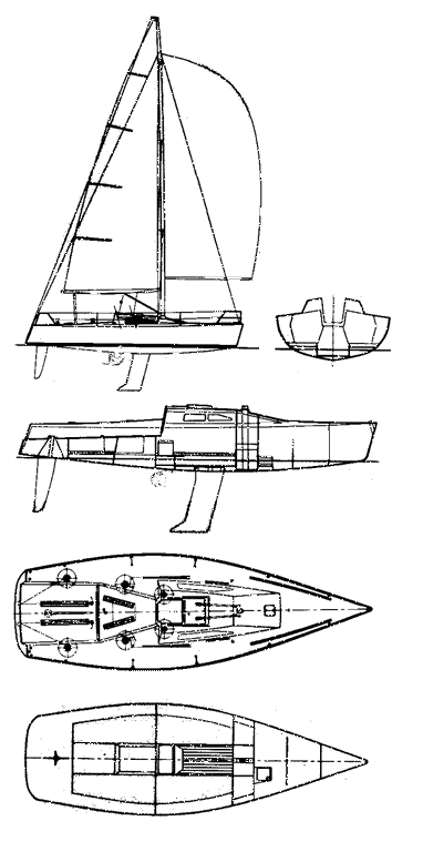 Drawing of B-32