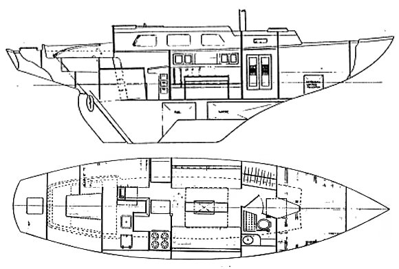 Drawing of Spencer 35 MKII