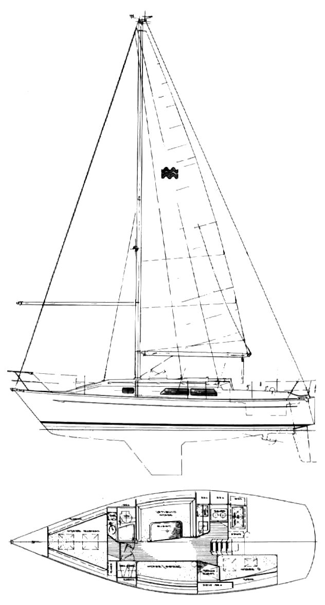 Drawing of Mirage 33