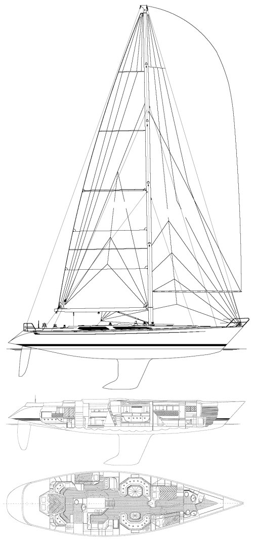 Drawing of Baltic 64