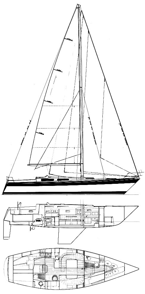 Drawing of Trintella 42