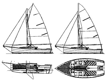 Drawing of Cape Cutter 19