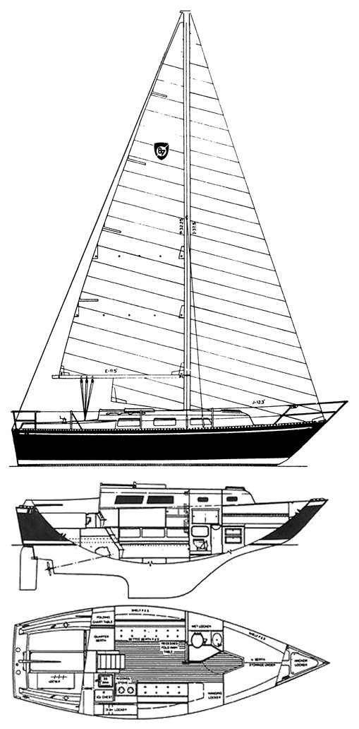 Drawing of Columbia 8.7