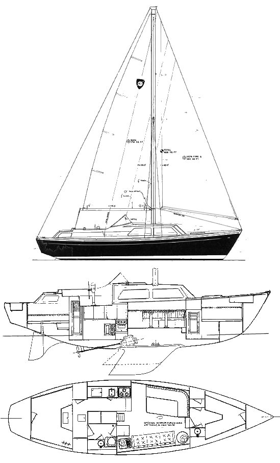 Drawing of Columbia 41