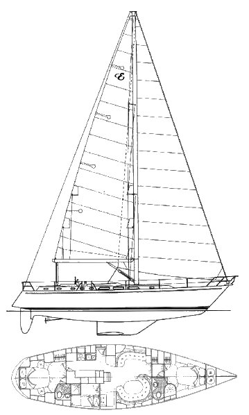 Drawing of Endeavour 51