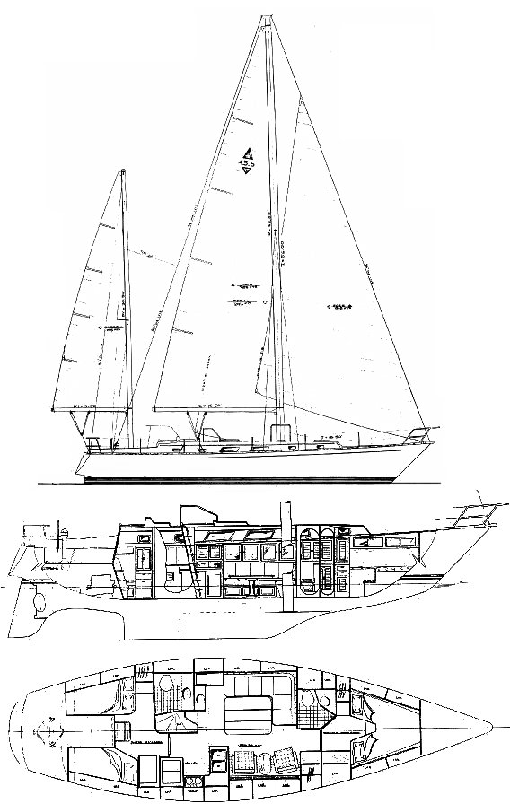 Drawing of Bristol 45.5
