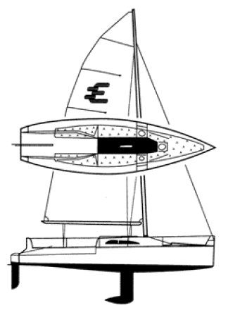 Drawing of Elliott 770