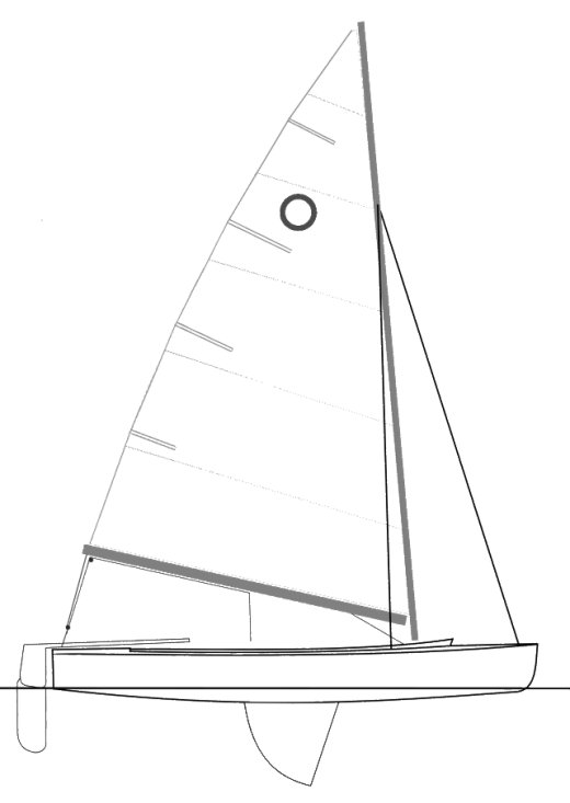 Drawing of O-Jolle