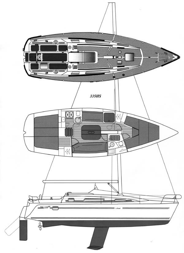 Drawing of Parker 335