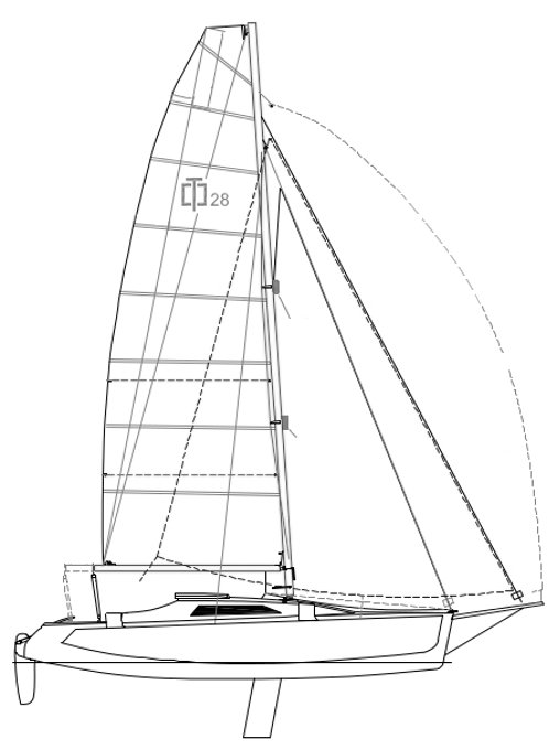 Drawing of Corsair 28