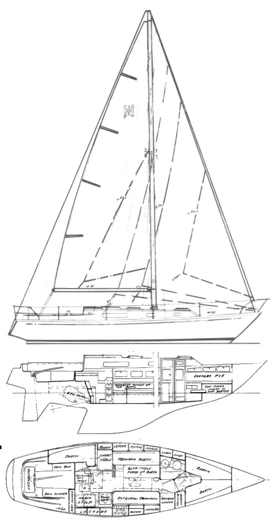 heritage 35 sailboat