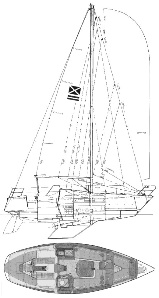 Drawing of Maxi 95