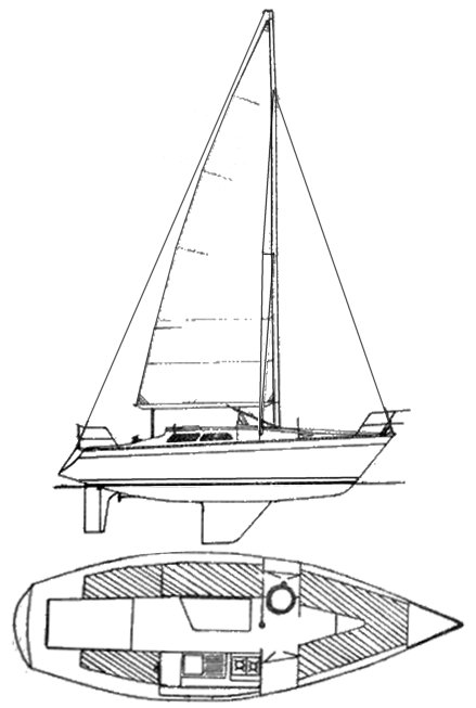 Drawing of Hutton 28