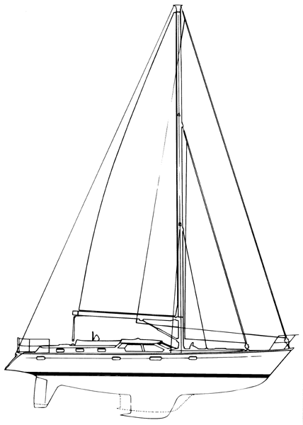 Drawing of Oyster 485