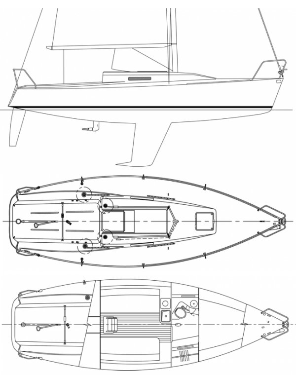 Drawing of J/92