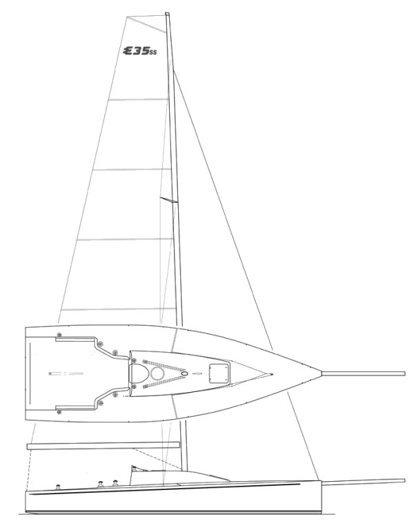 Drawing of Elliott 35 SS