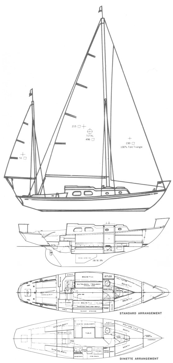 Drawing of Pearson Vanguard 33