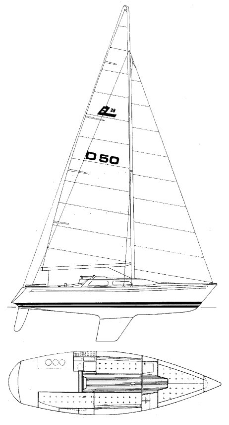 Drawing of Larsen 28