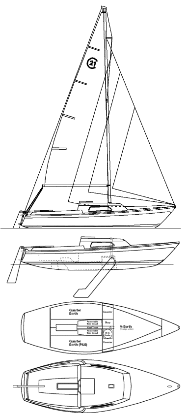 Drawing of Cal 21