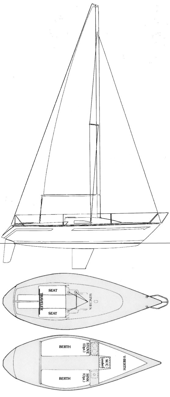 Drawing of Ranger 22