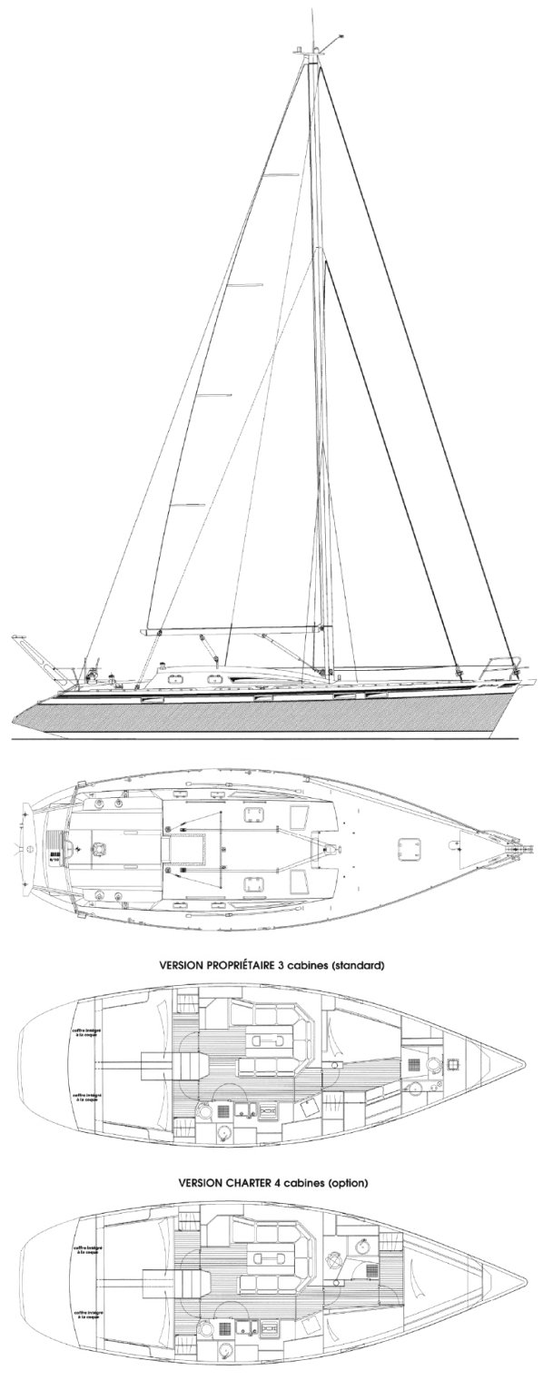 Drawing of Ovni 435