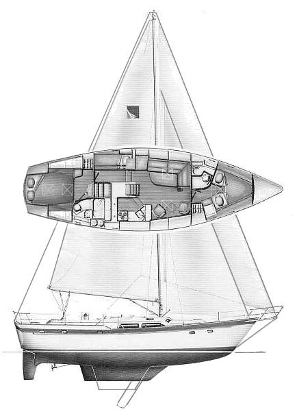 Drawing of Irwin 43-CC MKII