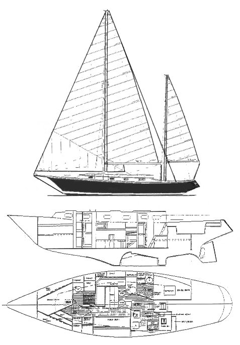 Drawing of Allied Wright 40