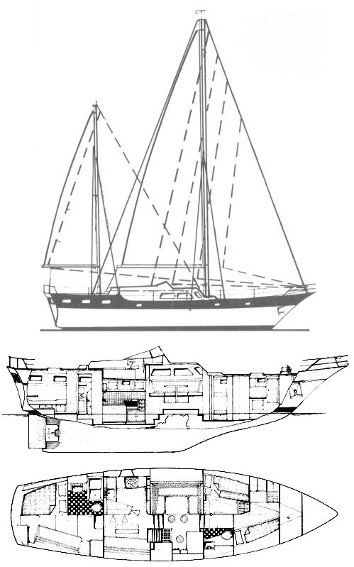 Drawing of Trintella V