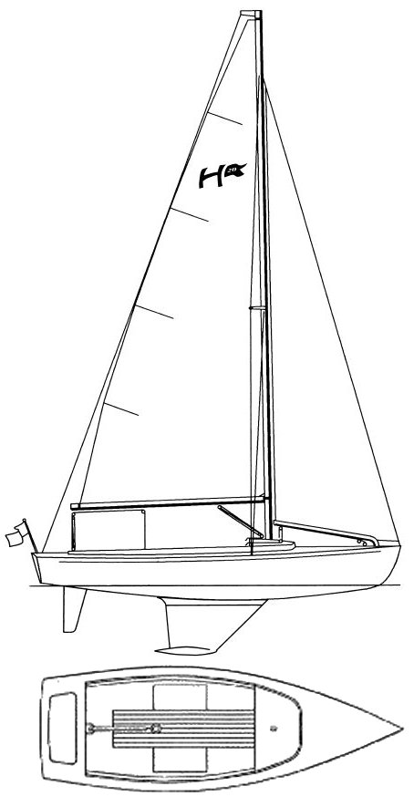Drawing of Harbor 20