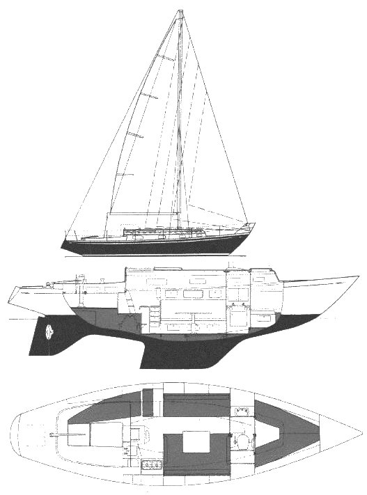 Drawing of Mistral 33