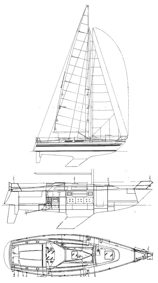 Drawing of Mamba 35