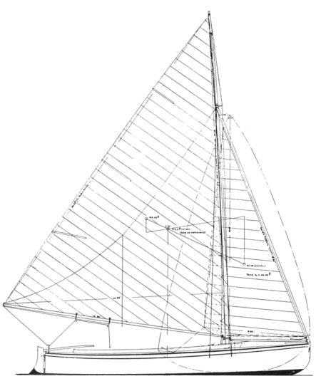 Drawing of Essex One-Design (UK)