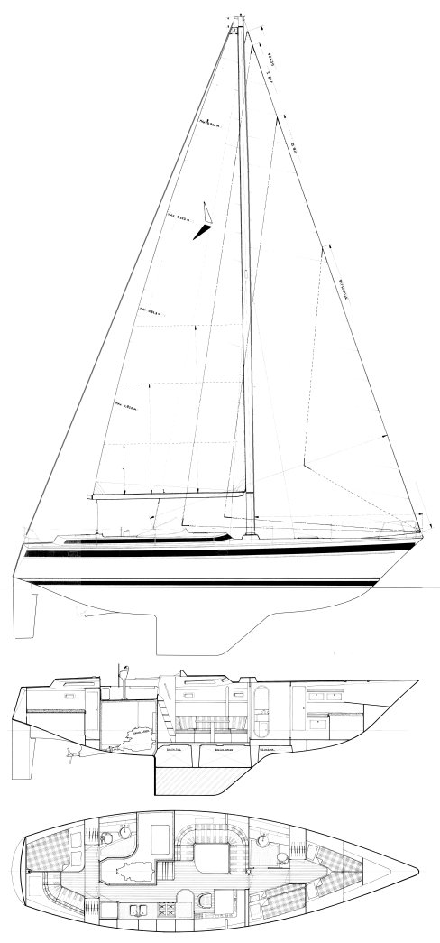 Drawing of Trintella 45