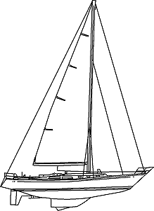 Drawing of Alden 48