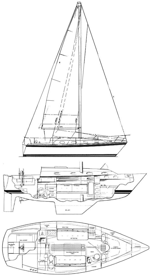 Drawing of Pearson 303